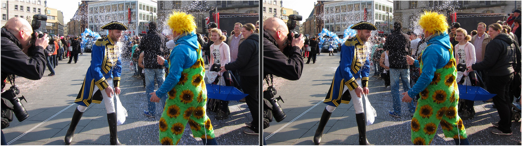 Rosenmontag (3D-Kreuzblick-Foto 01)