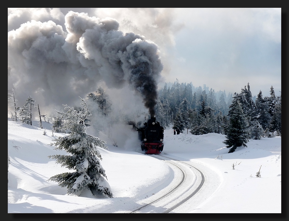 Rosenmontag am Brocken