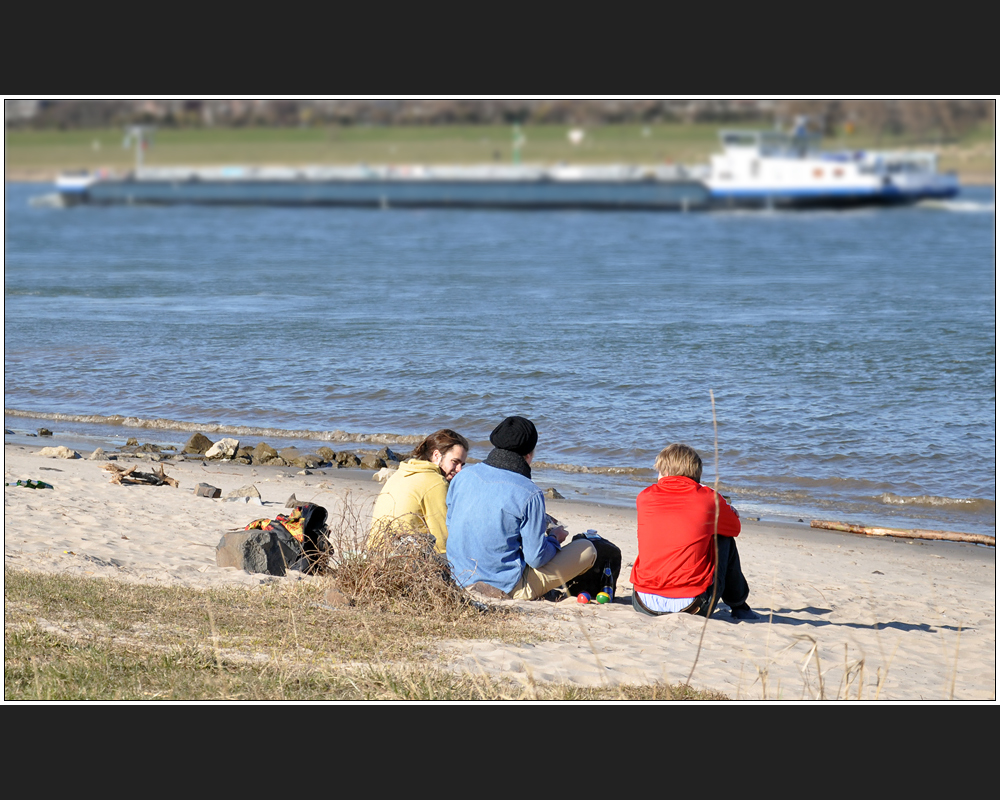 Rosenmontag am Rhein -II-