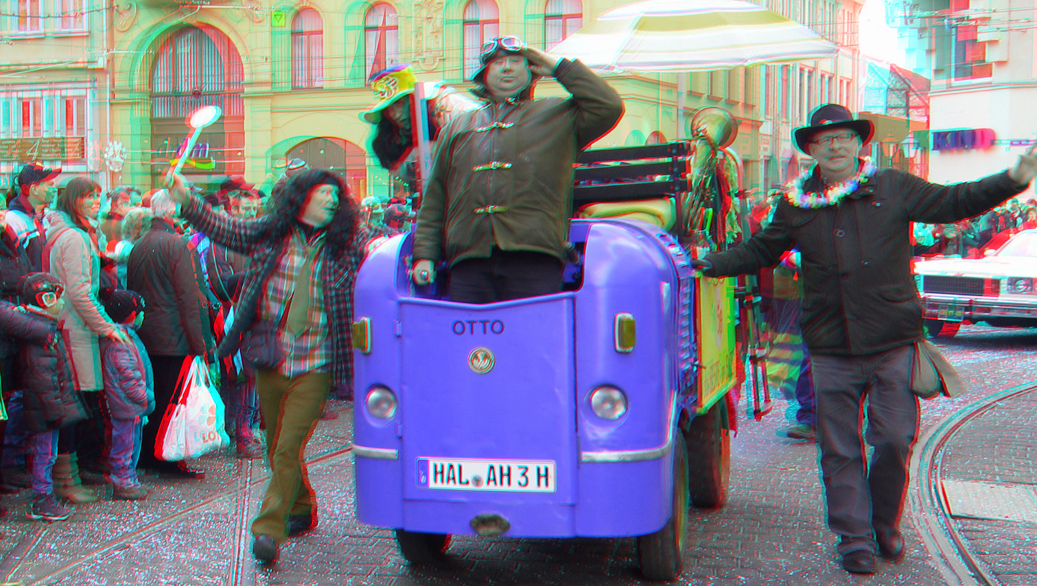 Rosenmontag HALLE/S 2013 (3D-Foto Nr. 13)