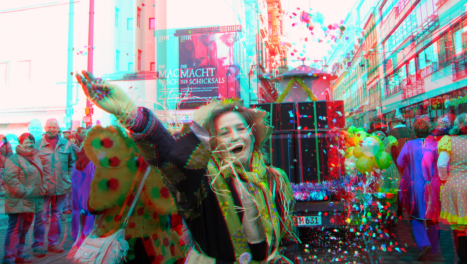 Rosenmontag HALLE/S (3D-Foto 05)