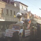 Rosenmontag in Ensheim/Saar (ungefähr 1974)