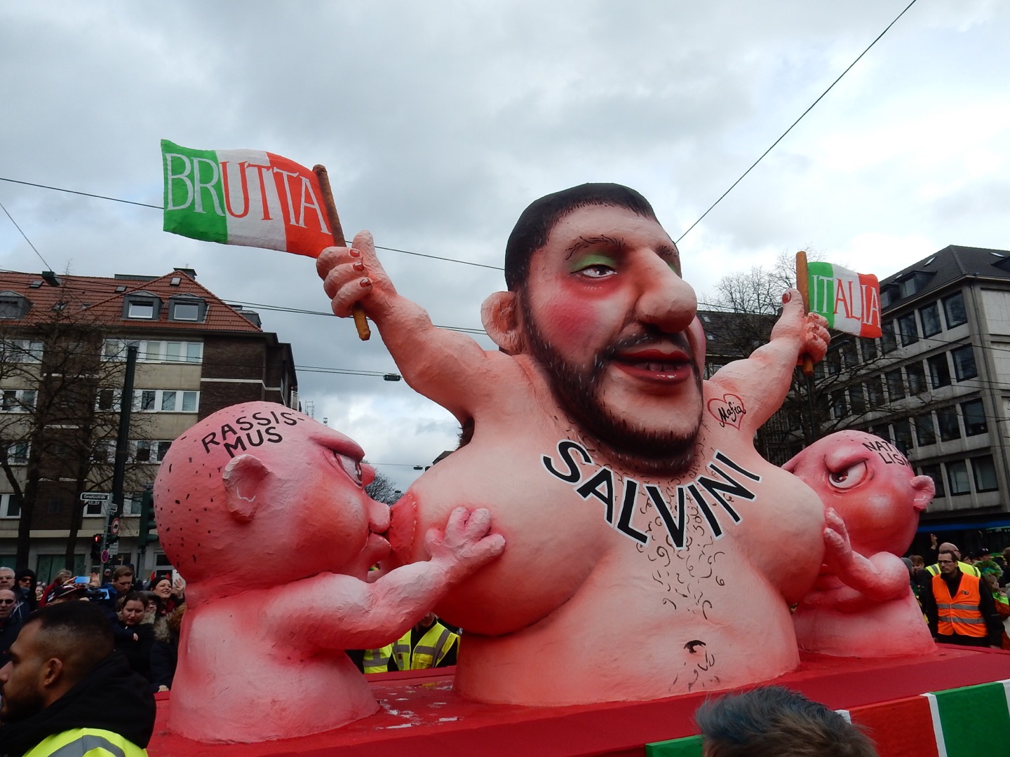 Rosenmontagszug 2019 in Düsseldorf