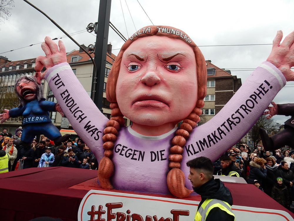 Rosenmontagszug 2019 in Düsseldorf