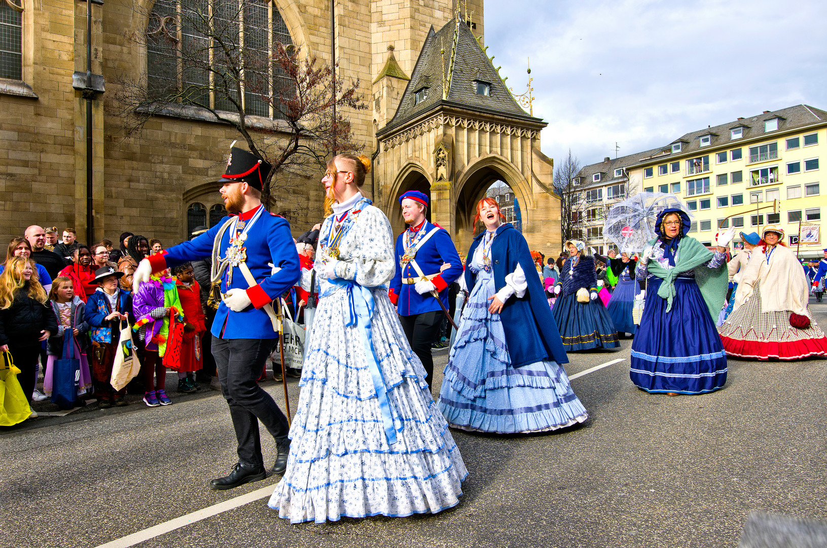 Rosenmontagszug in Koblenz