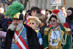 Rosenmontagszug in Mainz 2011 - Der Kaiser war auch da.