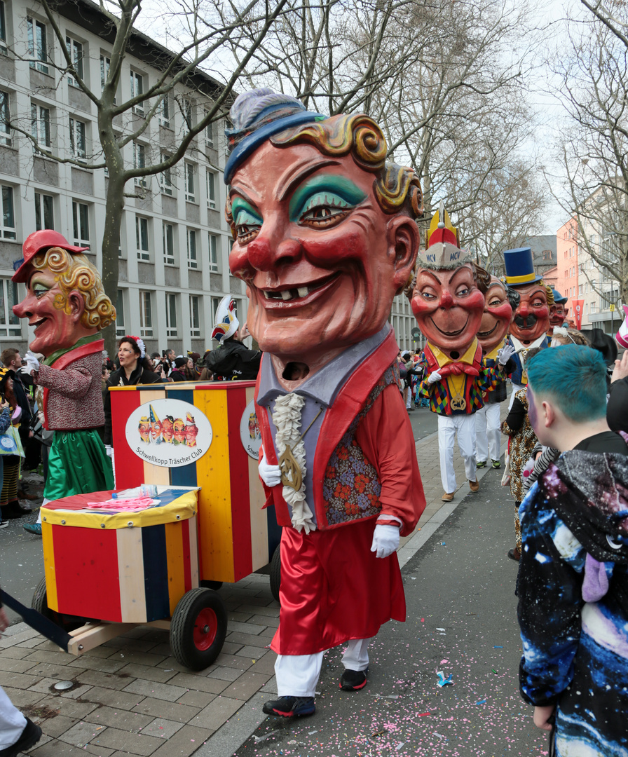 Rosenmontagszug - Mainzer Fastnacht 2024