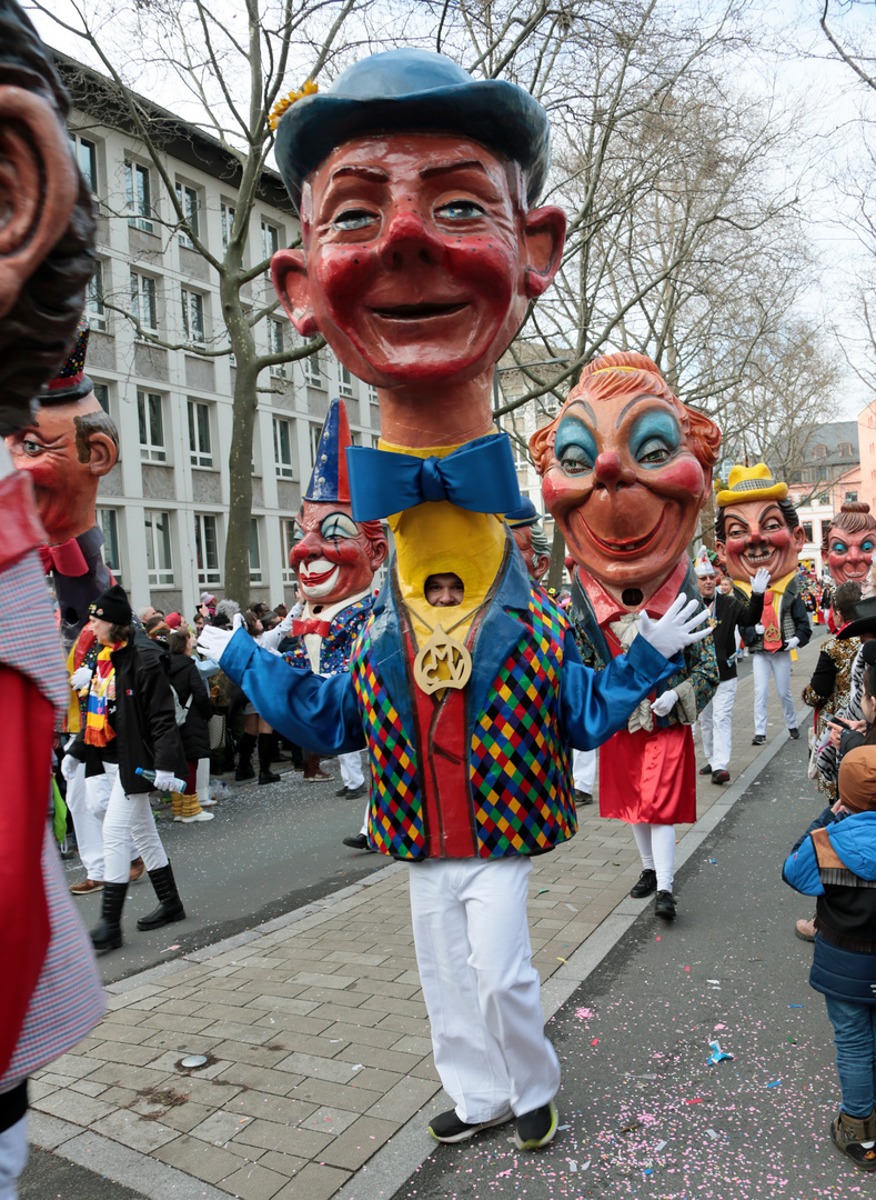 Rosenmontagszug - Mainzer Fastnacht 2024