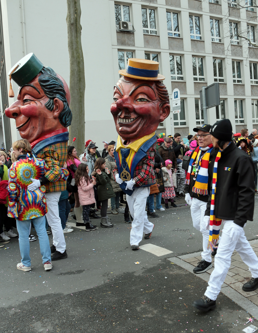 Rosenmontagszug - Mainzer Fastnacht 2024