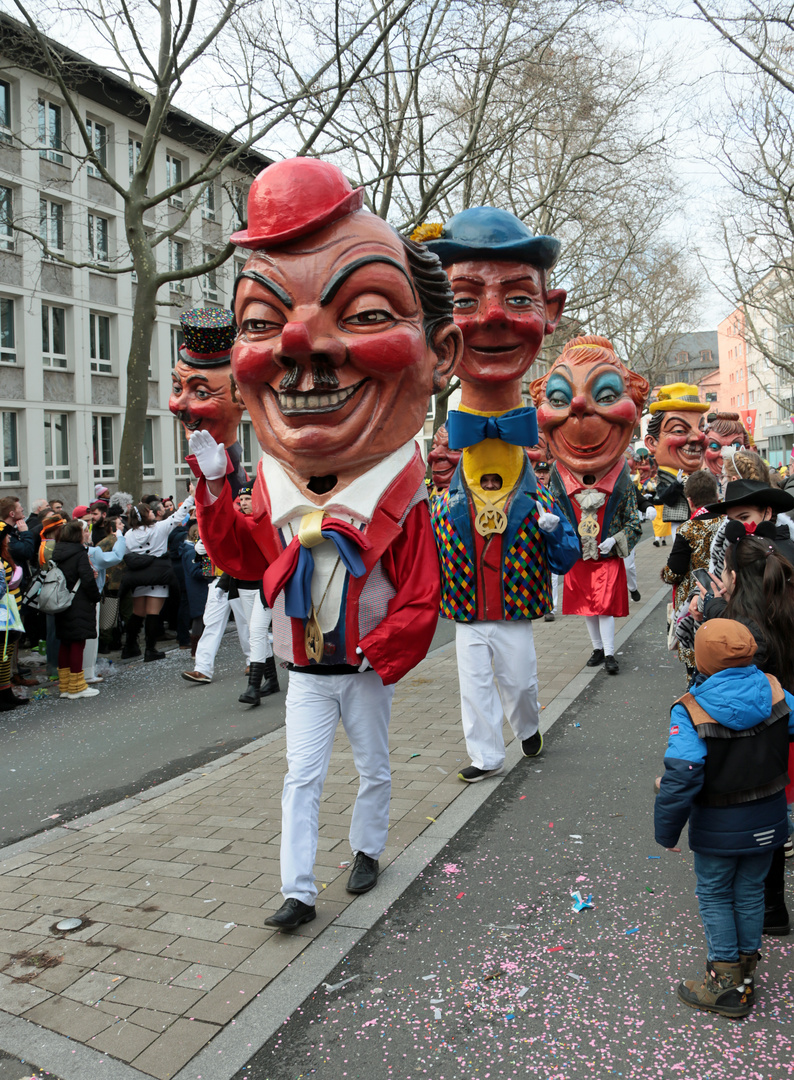 Rosenmontagszug - Mainzer Fastnacht 2024