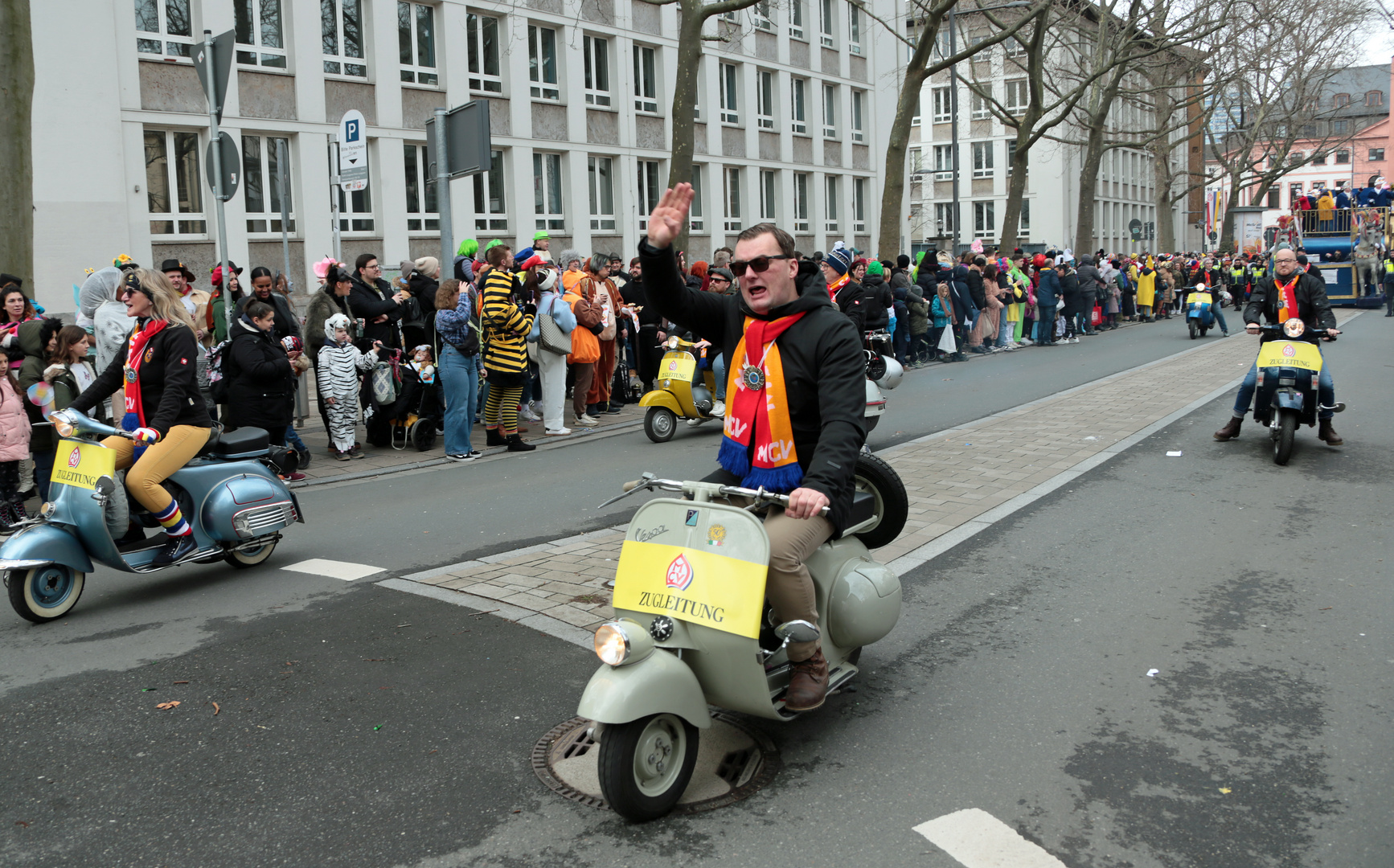 Rosenmontagszug -  Mainzer Fastnacht 2024