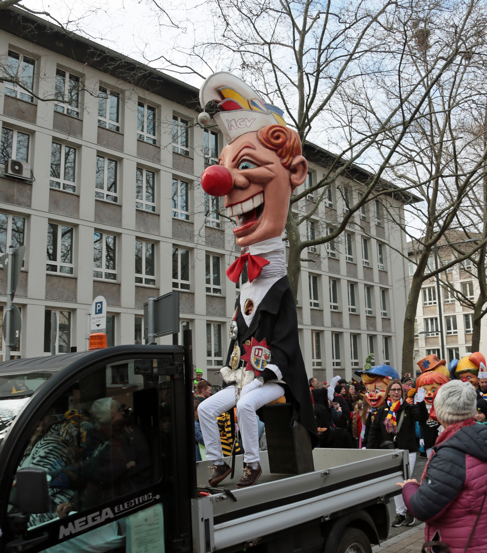 Rosenmontagszug - Mainzer Fastnacht 2024