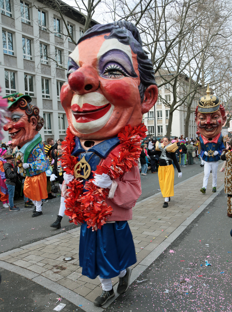 Rosenmontagszug - Mainzer Fastnacht 2024