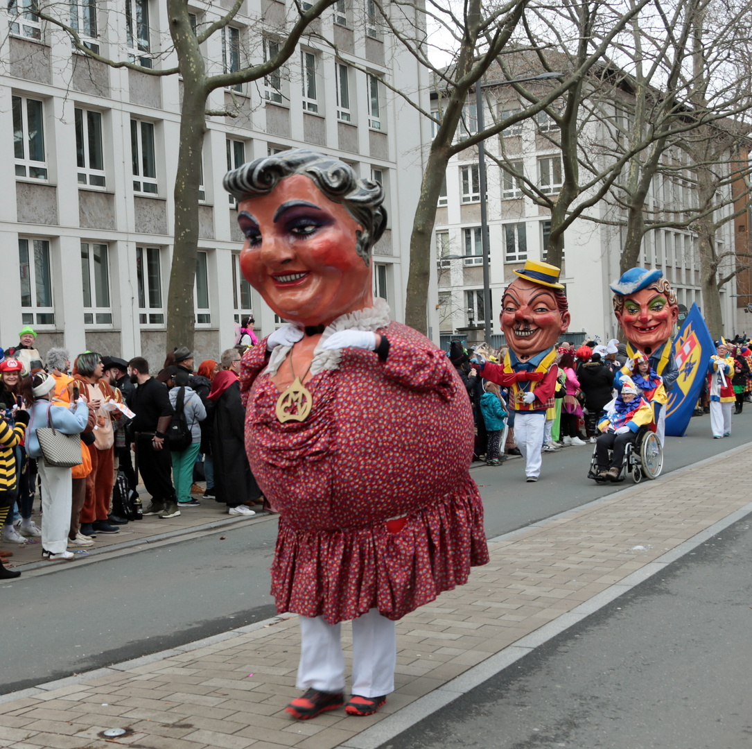 Rosenmontagszug -  Mainzer Fastnacht 2024