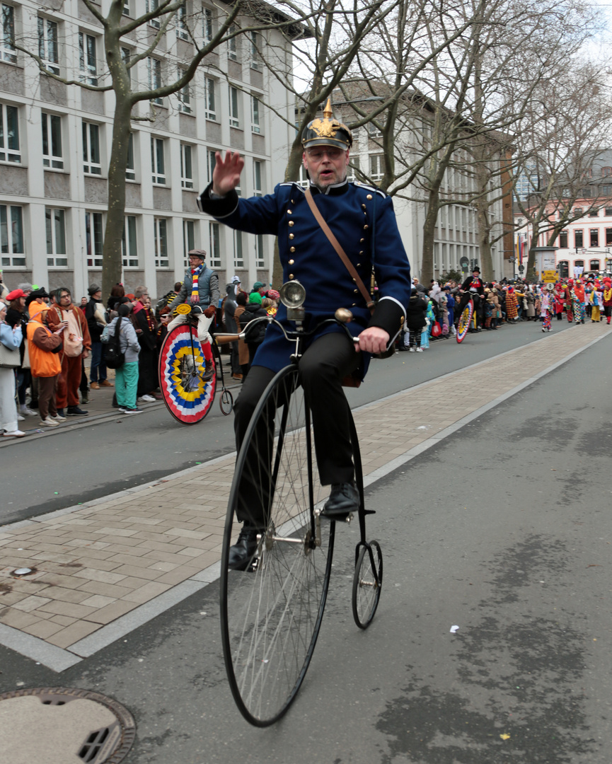 Rosenmontagszug - Mainzer Fastnacht 2024