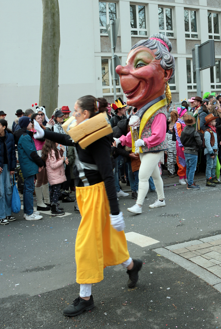 Rosenmontagszug - Mainzer Fastnacht 2024