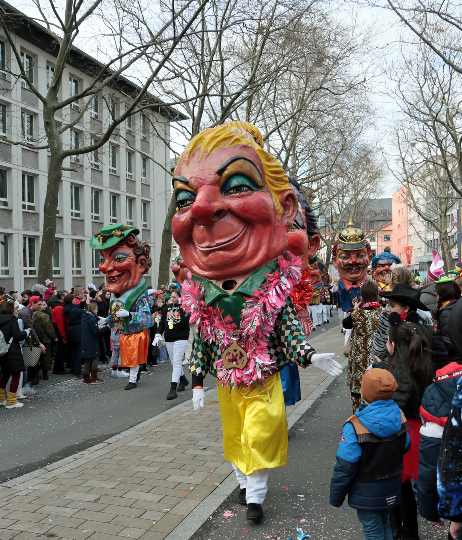 Rosenmontagszug - Mainzer Fastnacht 2024