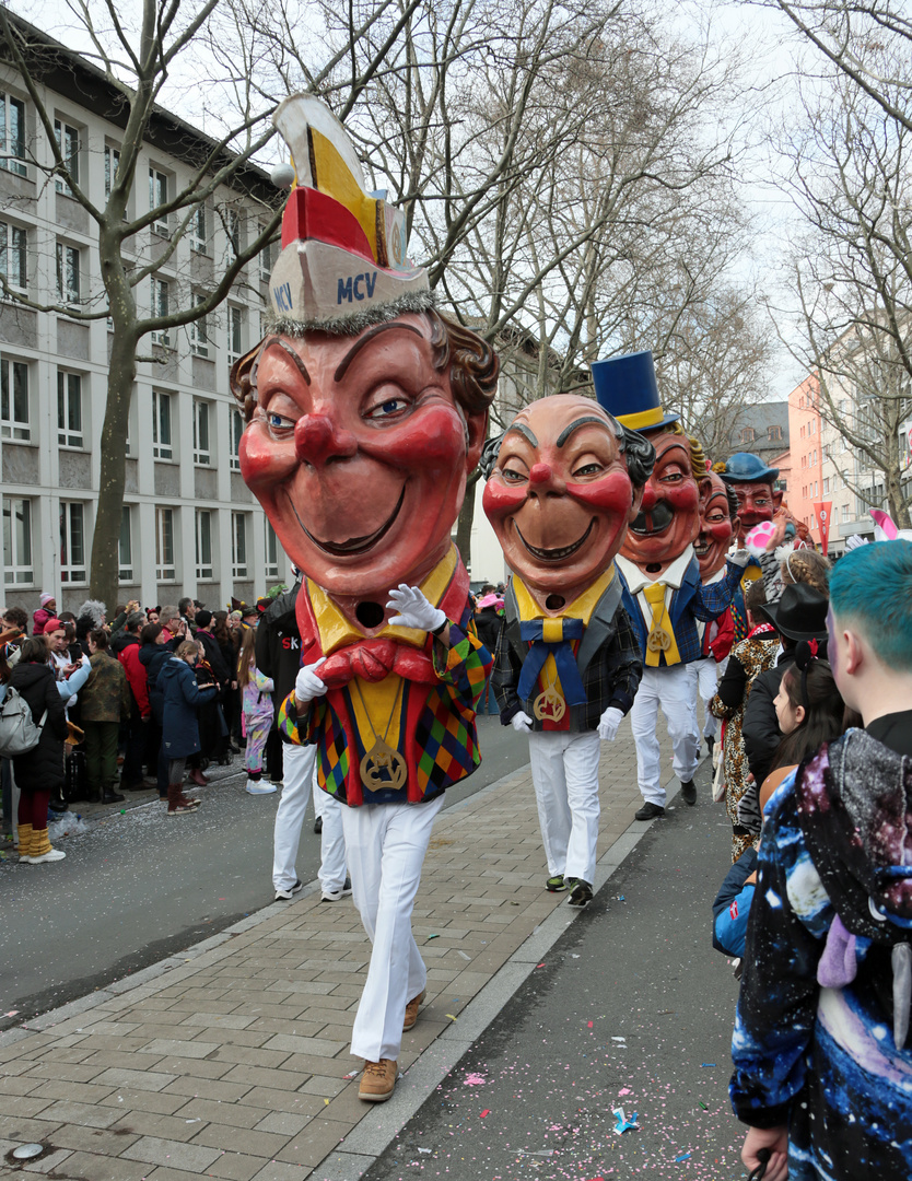 Rosenmontagszug - Mainzer Fastnacht 2024