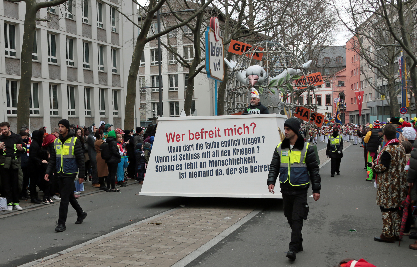 Rosenmontagszug - Mainzer Fastnacht 2024