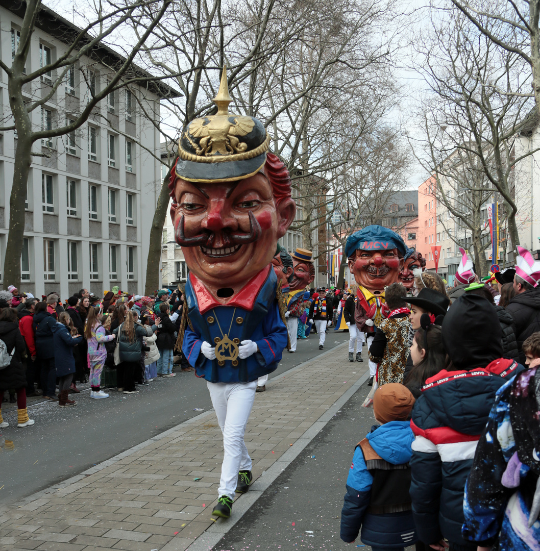 Rosenmontagszug - Mainzer Fastnacht 2024