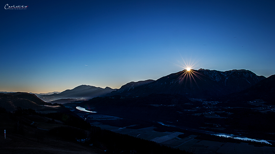 Rosentaler Sonnenaufgang