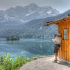 Rosenzweig fotografiert den Eibsee