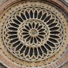 Rosette der Kirche Santa Chiara in Assisi