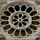 Rosette der romanischen Kathedrale in Foligno