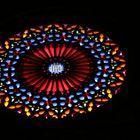 Rosette in der Kathedrale von Palma de Mallorca