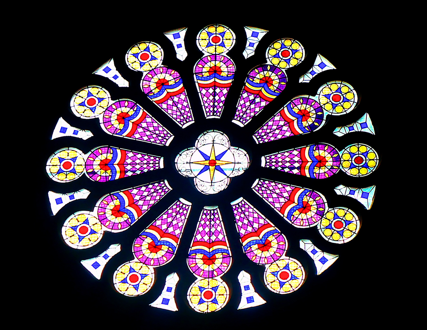 Rosette in St. Trinitatis