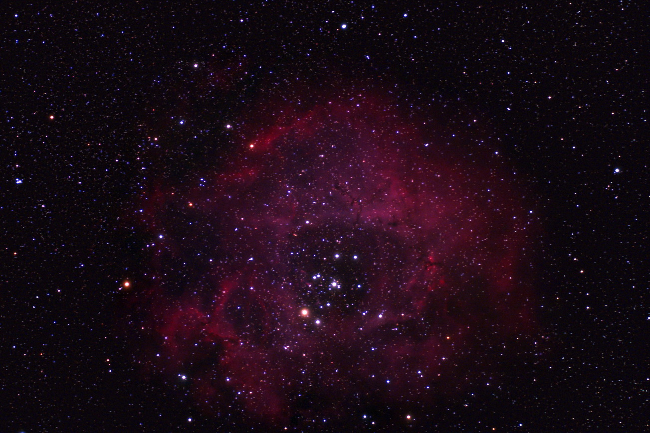 Rosette NGC 2237 im Einhorn