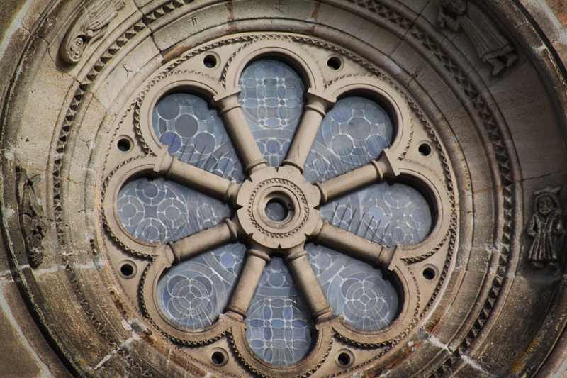 Rosettenfenster Johanniskirche