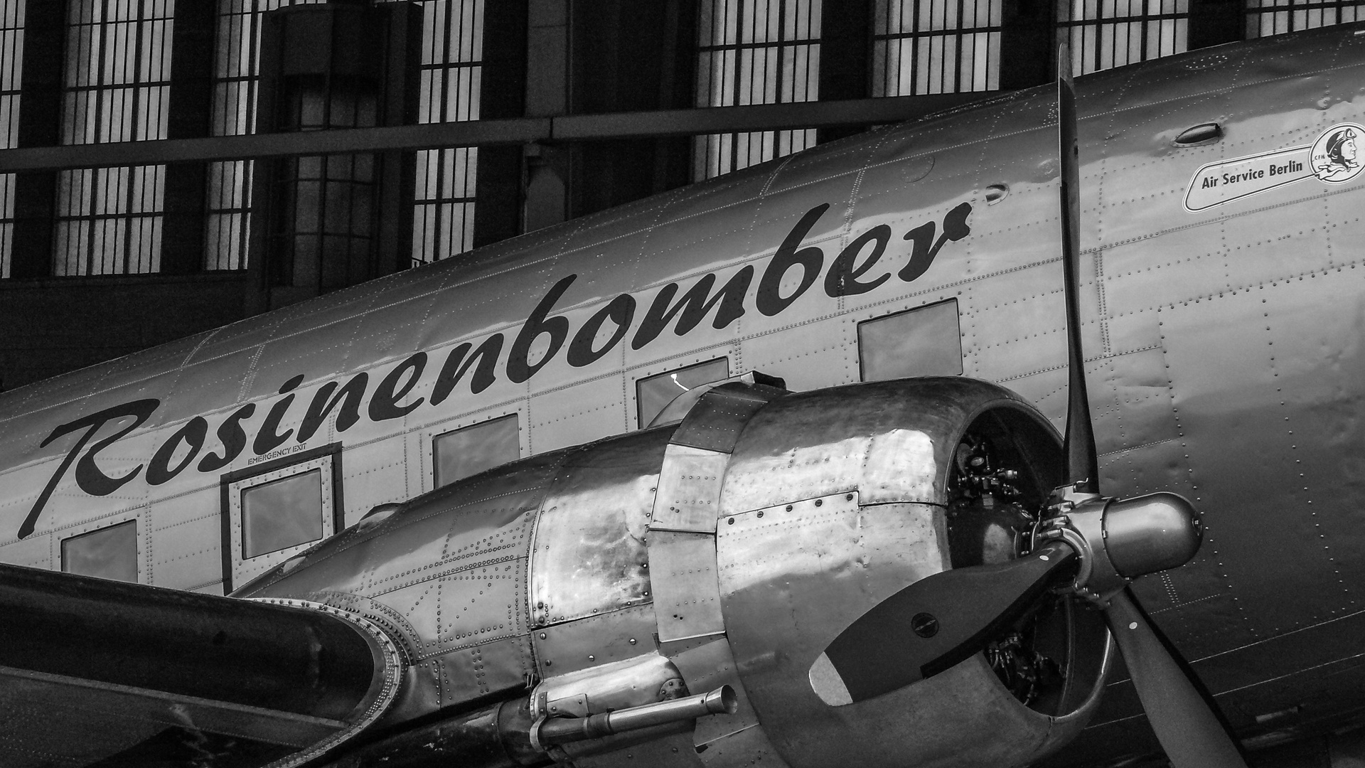 Rosinenbomber / Flughafen Tempelhof Berlin