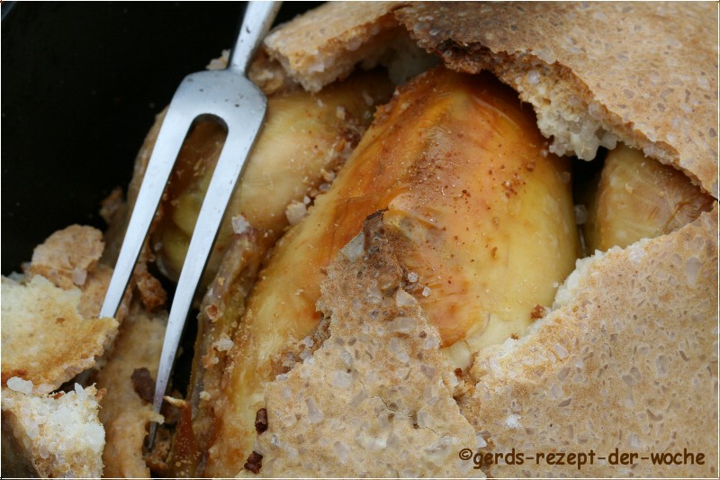 Rosmarin-Hähnchen im Salzteig Foto &amp; Bild | stillleben, food-fotografie ...