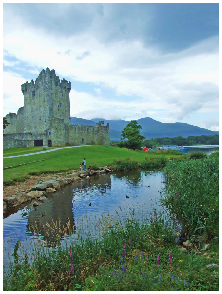 Ross Castle e riflessi