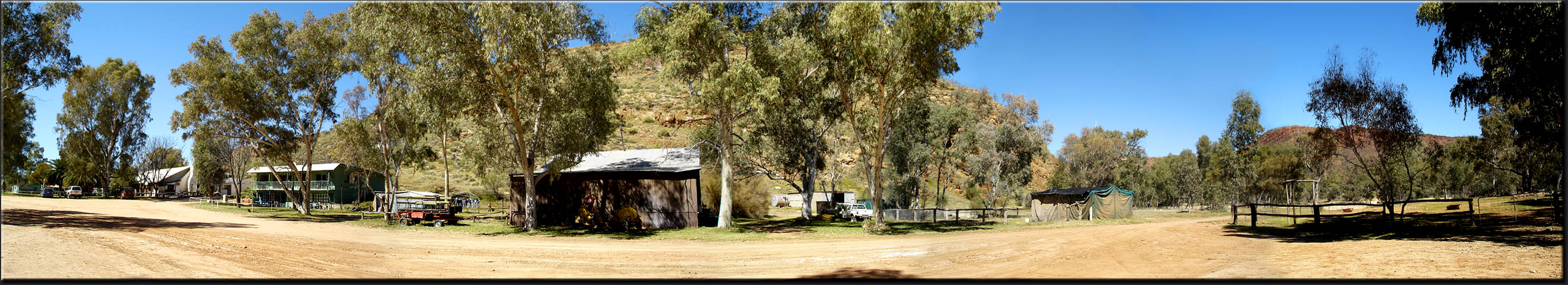 Ross River Homestead, Pano