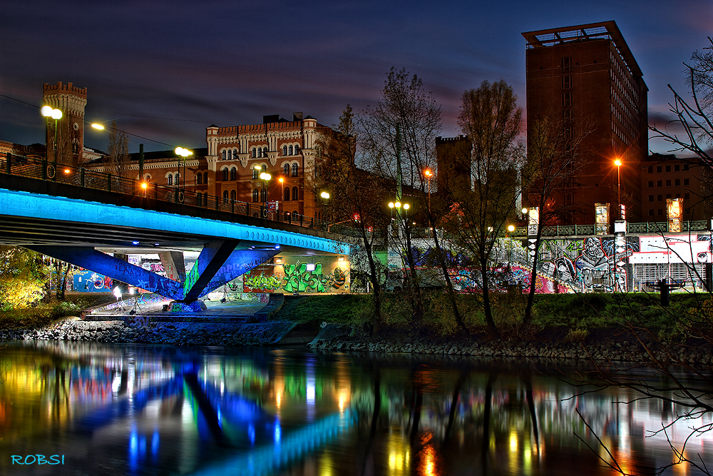 Rossauer Brücke in Wien