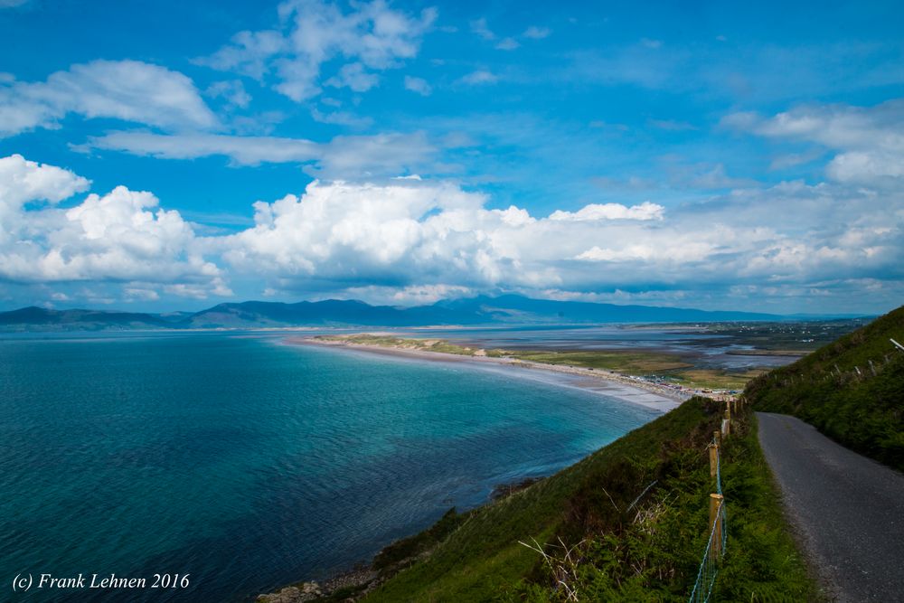 Rossbeigh beach von oben - Irland, Kerry