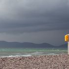 Rossbeigh Strand vor dem Regen