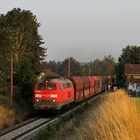 Roßberger Kieszug im zaghaften Morgenlicht