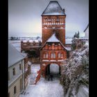 Rossfurt Tangermünde im Winter