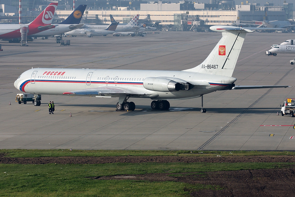 Rossia IL62 in Düsseldorf