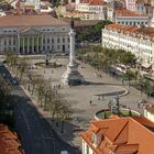 Rossio, der Platz im Zentrum Lissabons