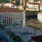 Rossio im Schatten