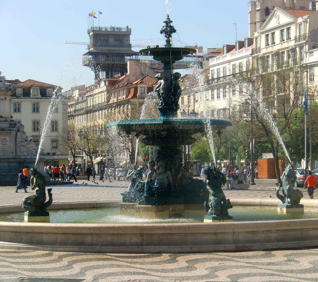 Rossio-Platz, Lissabon