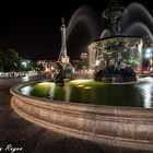 Rossio Square . Lisbon