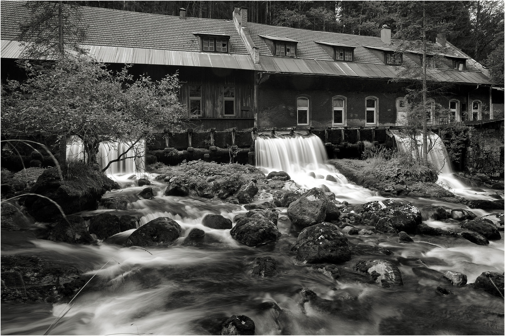 Roßleithen in OÖ - Fluder beim Walhammer