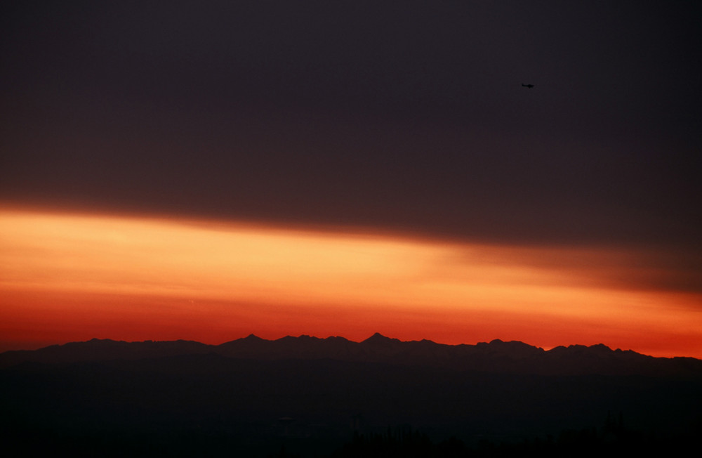 "Rosso di sera ......bel tempo si spera!"