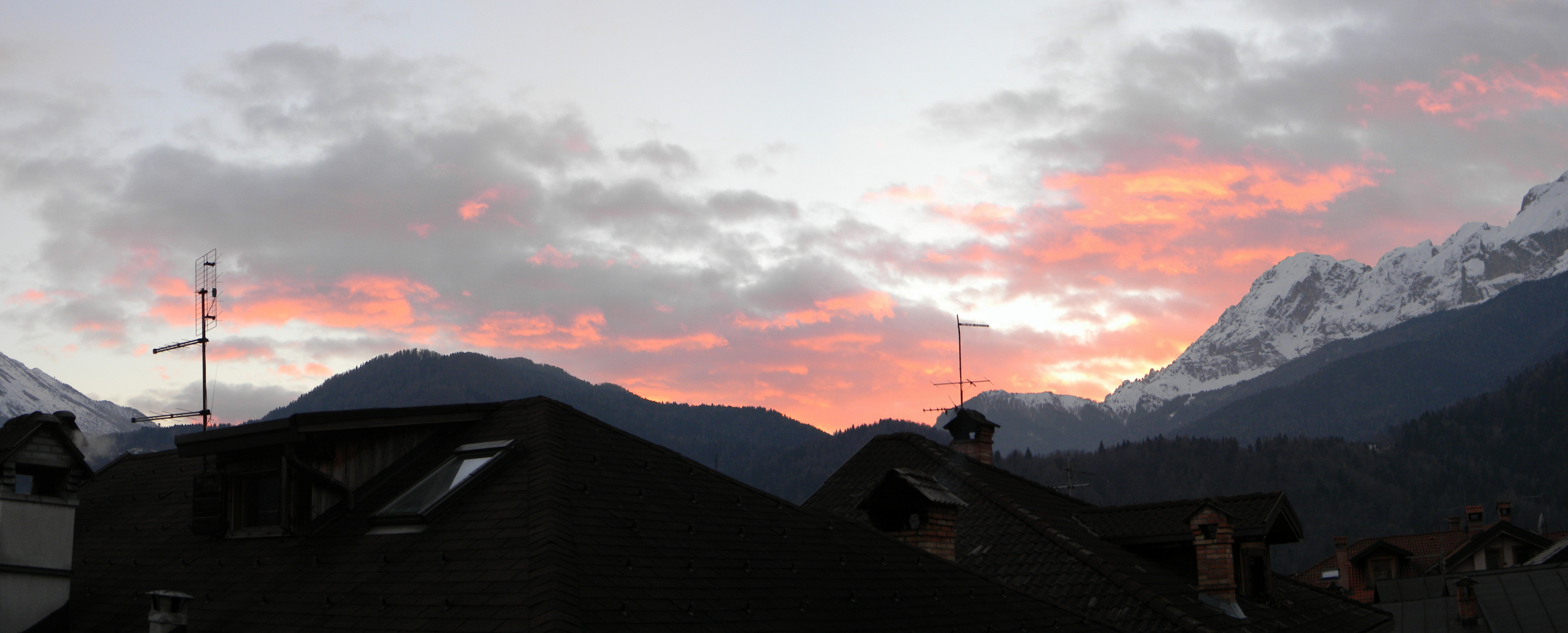 ROSSO DI SERA, BEL TEMPO SI SPERA