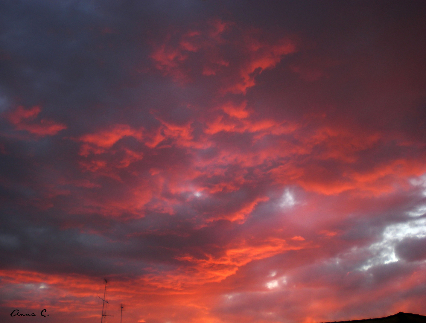 Rosso di sera, bel tempo si spera